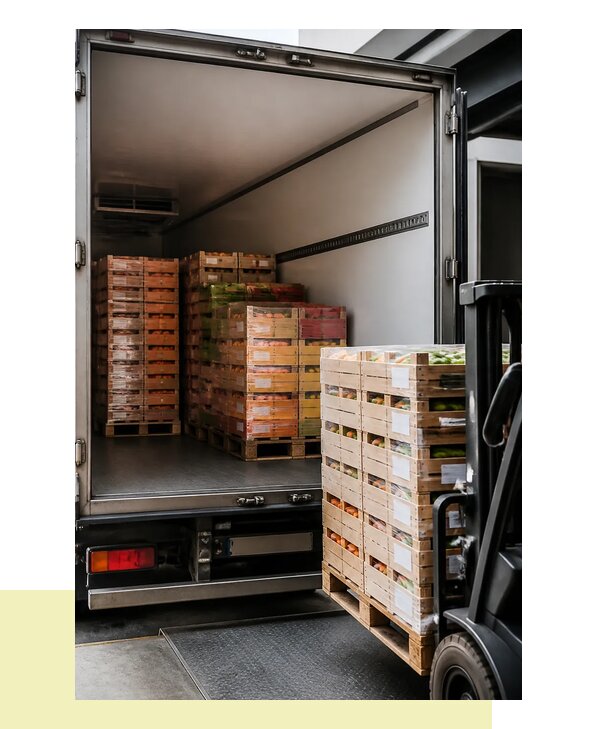 Перевозка сельхозпродукции на паллетах с доставкой в Скопин